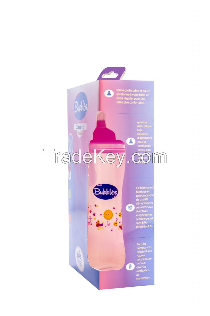 Classic Feeding Bottles 260 ML with hand