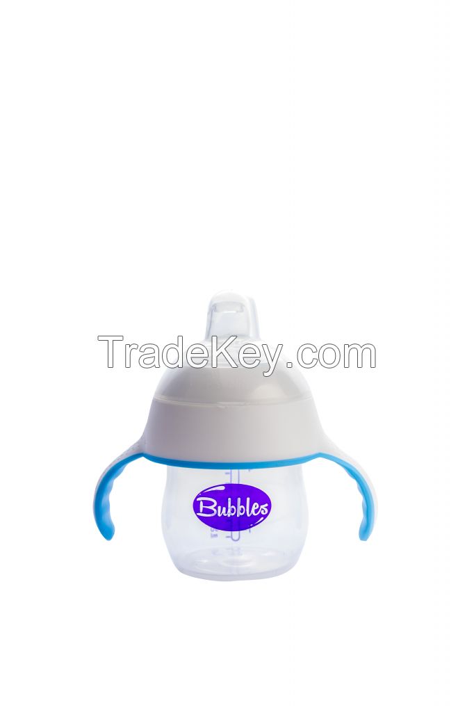 Bubbles cup 2 in 1 for drinking and feeding 