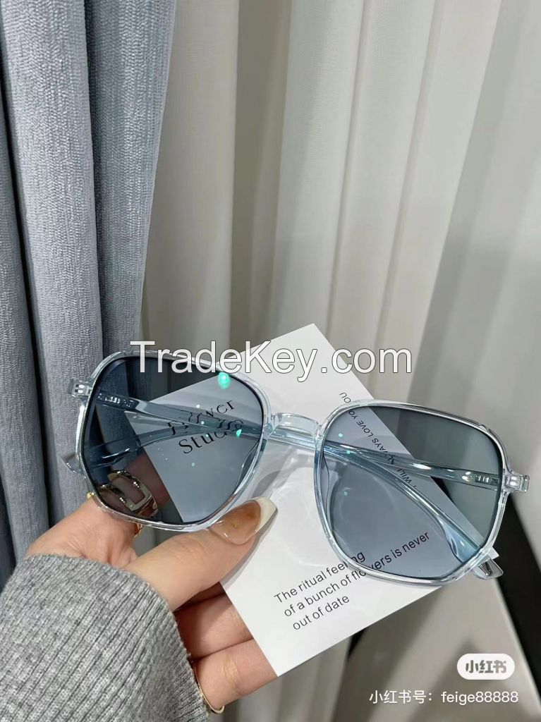 ice blue frame glasses