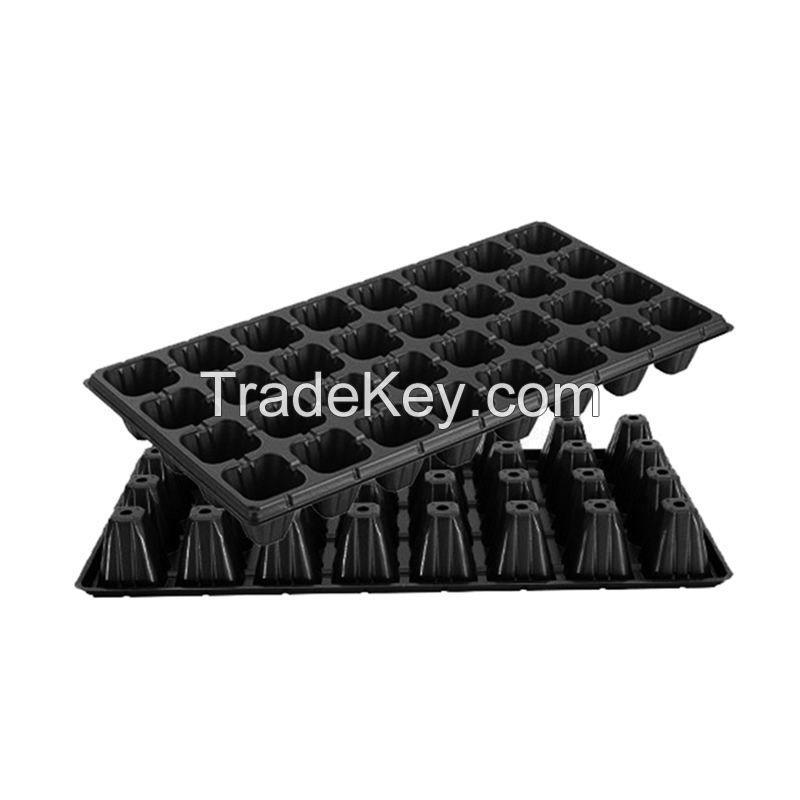 Plastic Nursery Factory Price 32 Cell Seedling Trays Outdoor Plant Seeding Tray