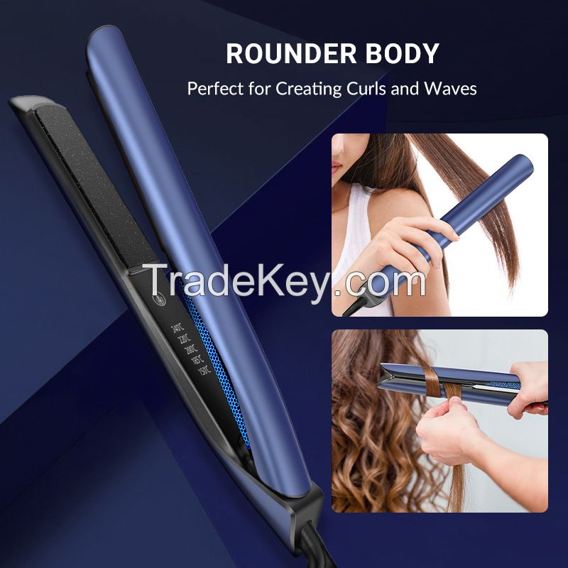 MCH hair straightener with 3D plate
