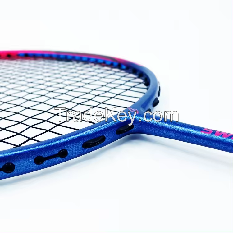 Dmantis Training High Quality 5U Level Full Carbon Badminton Shuttlecork Racket D7 Badminton Racket