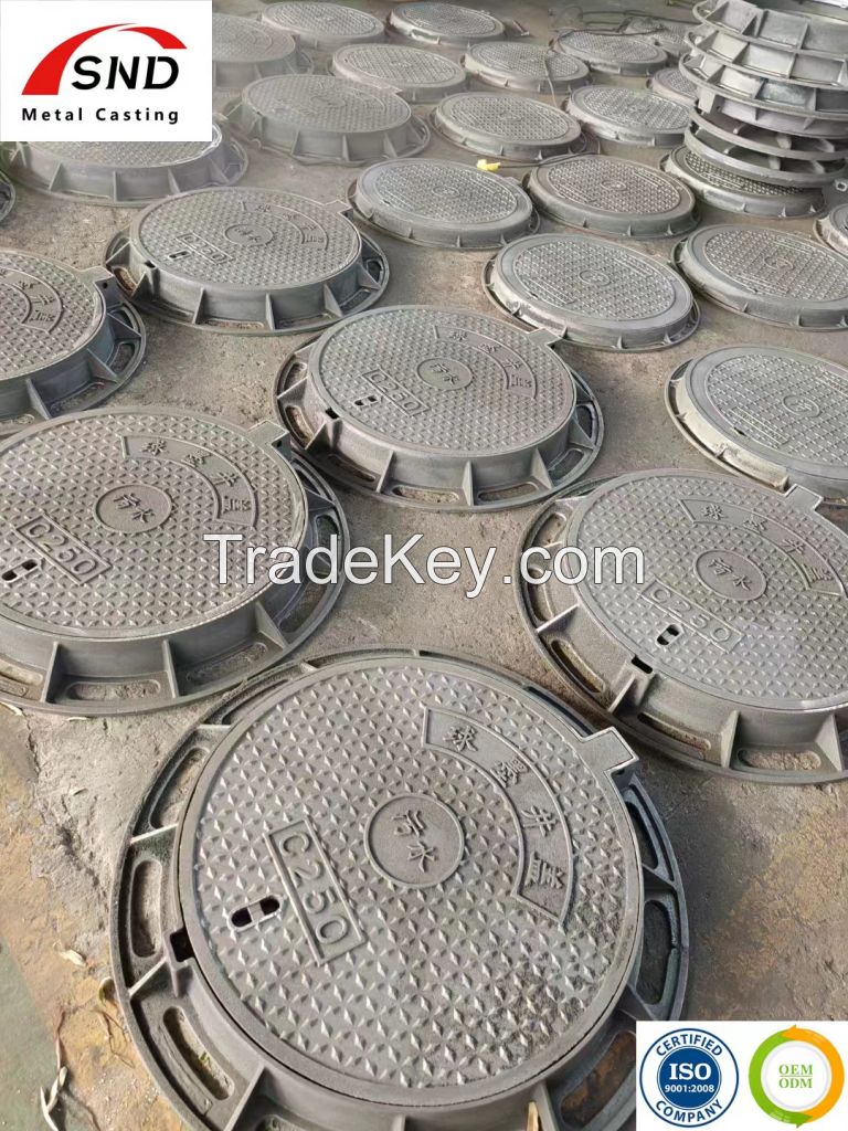 Ductile Iron Manhole Covers Are Mainly Used for Roads and Pedestrian Highways