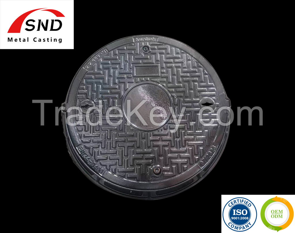 Heavy Duty Flat and Round Ductile Casting Iron Gully Grating C250