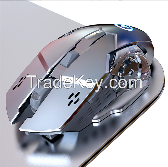 Silver Eagle A4 Rechargeable Wireless Mouse Silent Computer Home Office Esports Game Wholesale Amazon Cross border