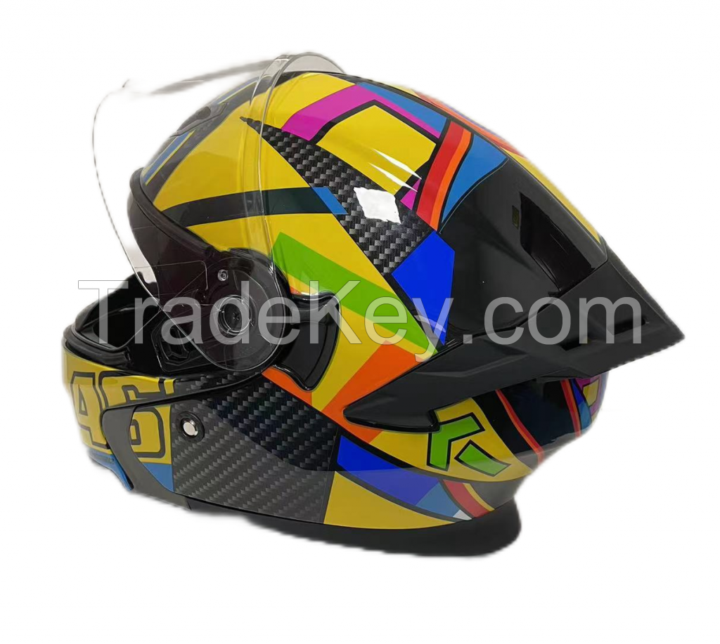 Motorcycle Open Face Helmet