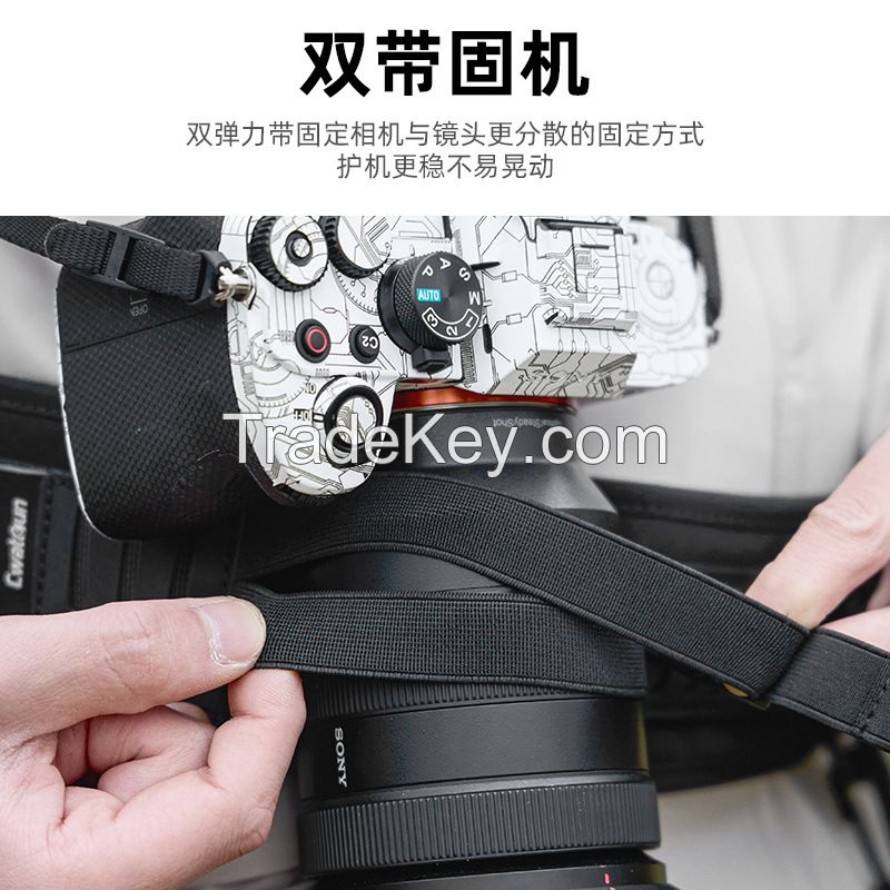 Cwatcun Hong Kong Multifunctional Camera Belt Quick-detachable and quick-hanging photography accessories DSLR outdoor decompression