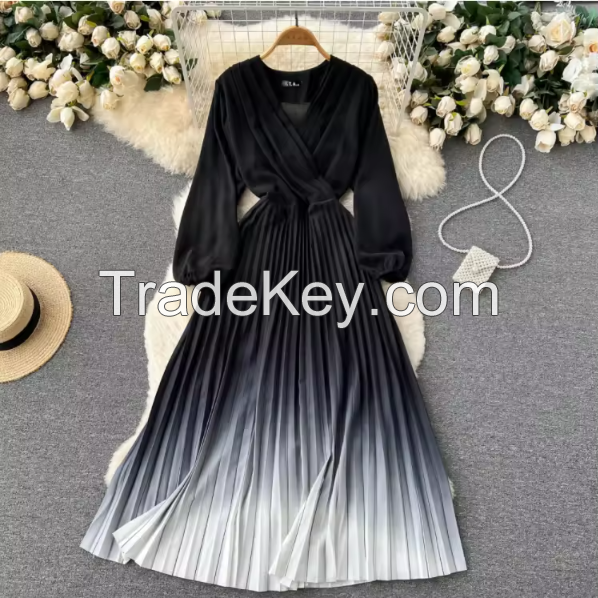 Pleated Dress