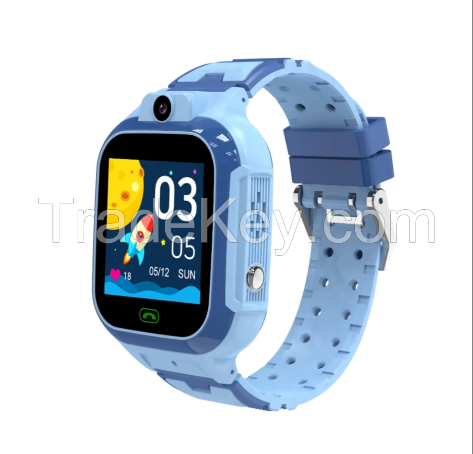 Factory Price Children phone watch for kids boys 4G video call GPS WIFI BT waterproof smart watch with Sim Card
