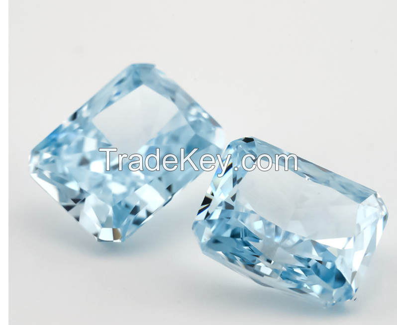 Ice flower cut high-end cut crushed ice flower artificial gemstone DIY inlay jewelry ring necklace