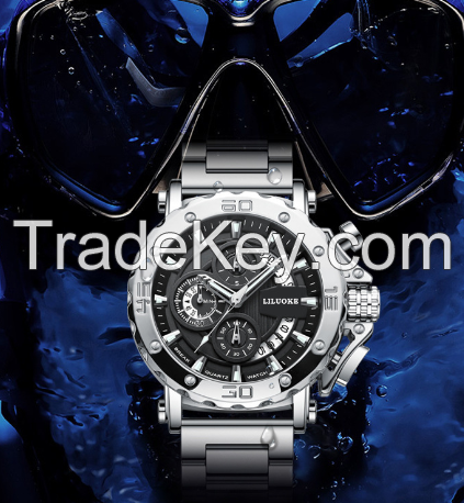 Men's watches: high-end cross-border men's watches, popular quartz watches