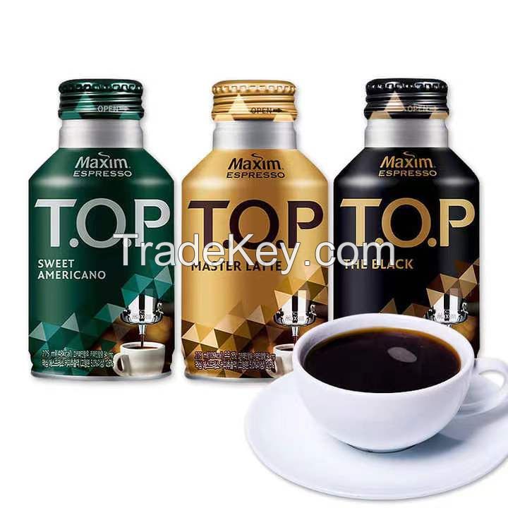 Wholesale Exotic Drinks Korean Coffee Drink Canned convenient coffee Drink 275ml