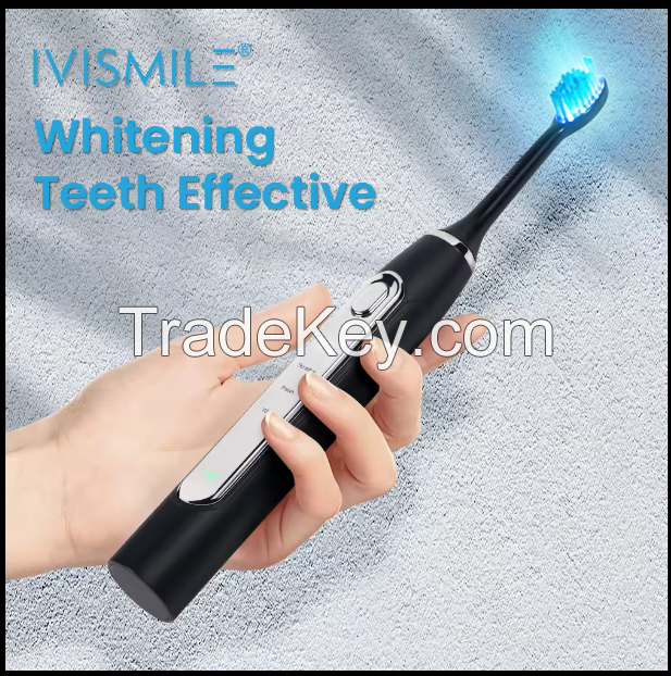 2024 JIDENG electric toothbrush Wholesale Quality Adult Intelligent Automatic Whitening Rechargeable Customized Electric Toothbrush with Led