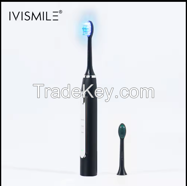 2024 JIDENG electric toothbrush Wholesale Quality Adult Intelligent Automatic Whitening Rechargeable Customized Electric Toothbrush with Led