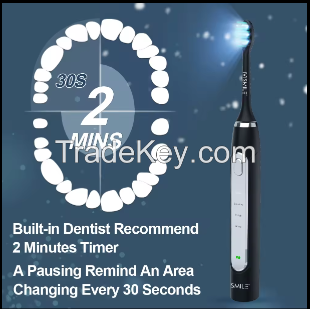 2024 JIDENG electric toothbrush Wholesale Quality Adult Intelligent Automatic Whitening Rechargeable Customized Electric Toothbrush with Led