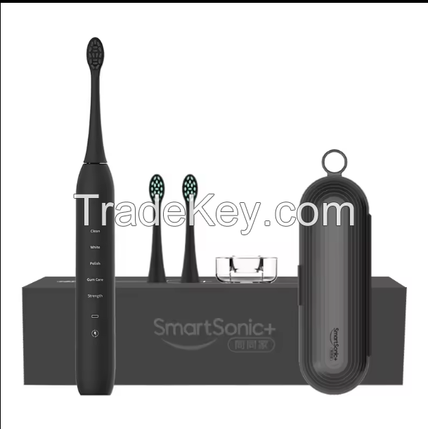 JIDENG electic toothbrush Smart sonic Whitening Dupont Soft Brush Rechargeable Silent Eletric toothbrush