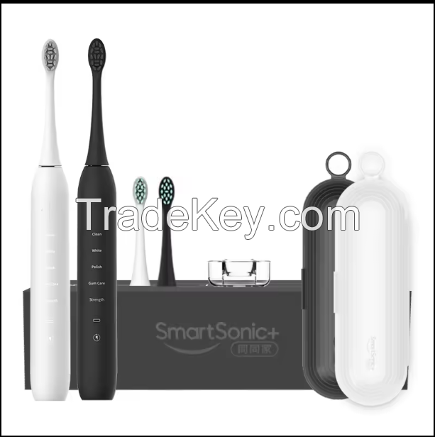 JIDENG electic toothbrush Smart sonic Whitening Dupont Soft Brush Rechargeable Silent Eletric toothbrush