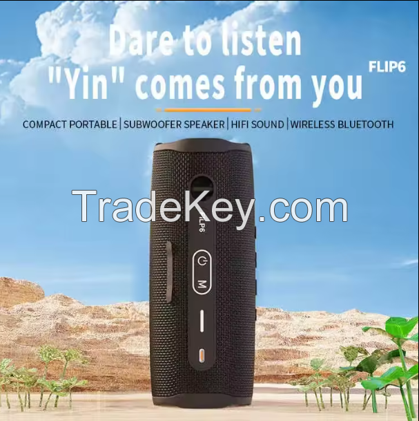 New Products Flip 6 Portable Outdoor Wireless 12 Hour Playtime Parlantes Bluetooth Speaker for Mobile Phone