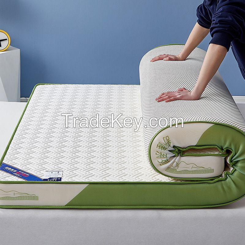 New knitted mattress home padded sponge mattress memory pad rental hotel homestay mattress factory wholesale.
