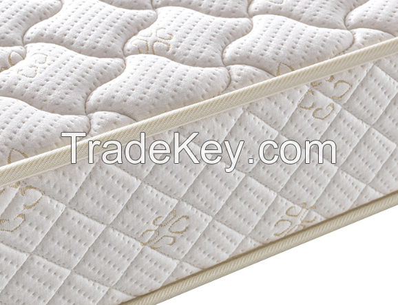 Wholesale economical spring mattress and palm pad dual-purpose coconut palm high-end five-star hotel Simmons double sponge mattress.