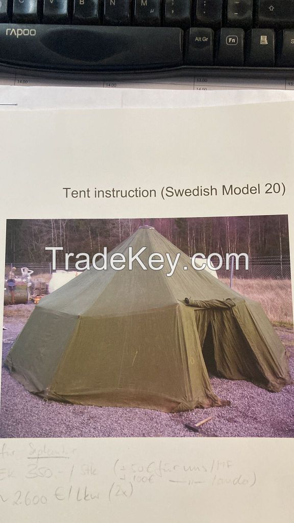 Winter shelters   HEATED Tents