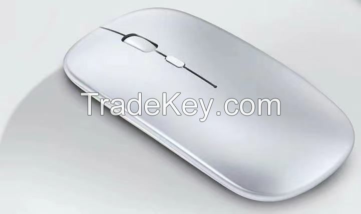 Bluetooth wireless mouse Silent rechargeable desktop laptop tablet games office universal