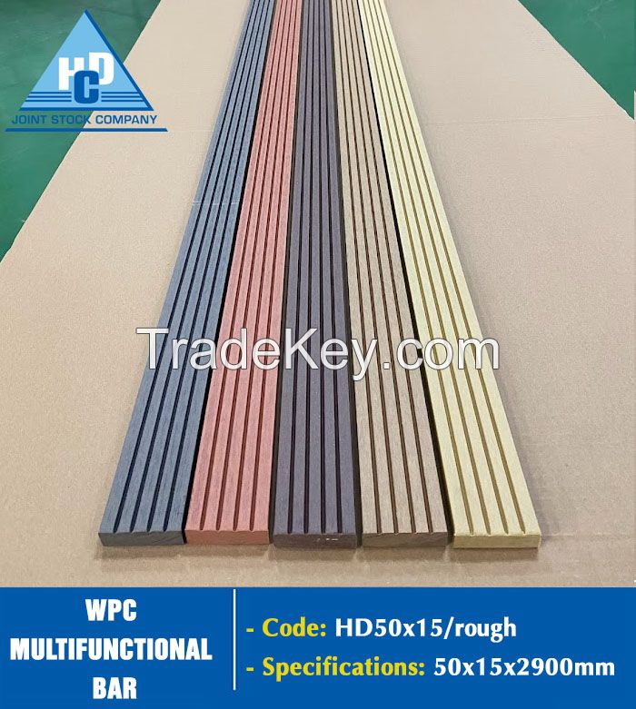 Wood plastic composite multifunctional bar High quality Reasonable Price