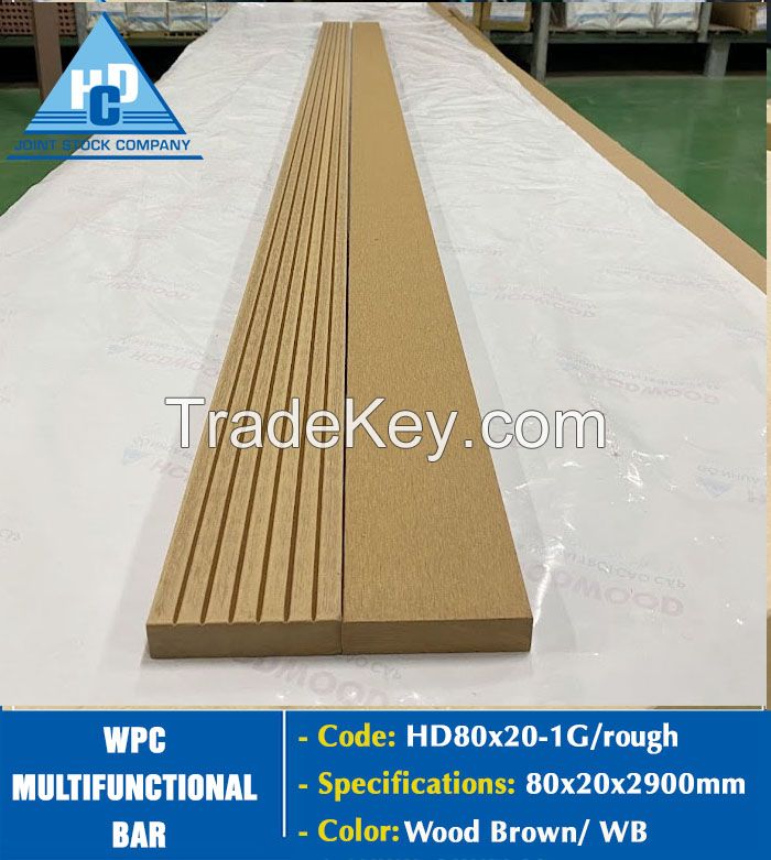 Wood plastic composite multifunctional bar High quality Reasonable Price