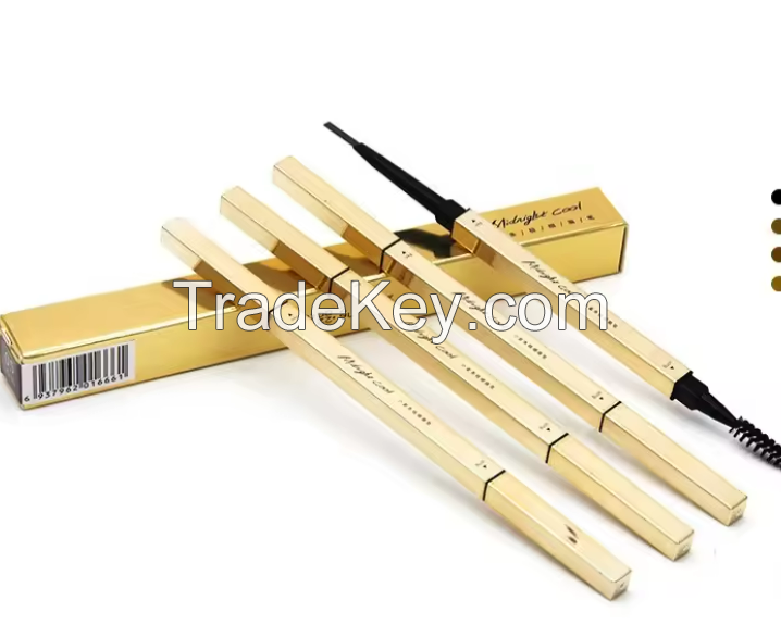 small gold bars slim eyebrow waterproof thin brow enhancers private label eyebrow pencil