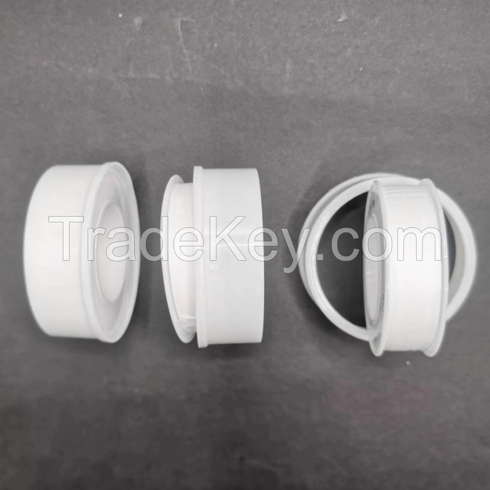 PTFE Plumbing Tape, White Teflon Industrial Thread Sealant for Water and Chemicals, 1/2"Width 400"Length