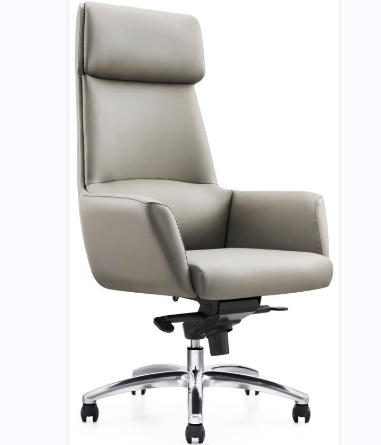 Pu leather chair and real leather chair high back office chair office desk tables furniture