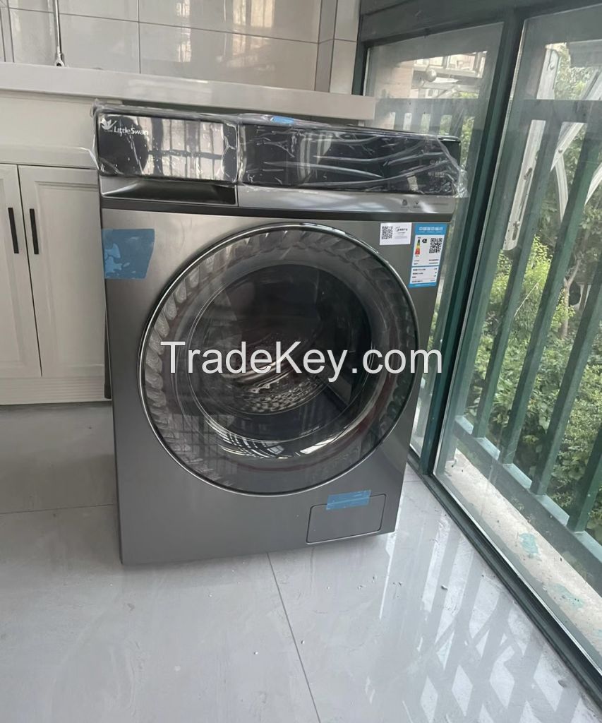 10kg Fully Automatic Washing Machine function Single Tube Front-loaded Portable Large10kg Wash Cloth washing machine