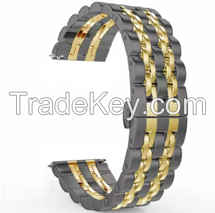 Stainless Steel Strap For smart Watch Band 5 4 3 40mm 44mm strap 38mm 42mm Bracelet Sport Band for smart5 4 3