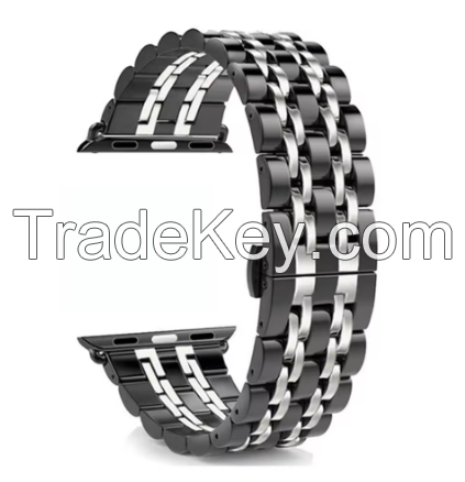 Stainless Steel Strap For smart Watch Band 5 4 3 40mm 44mm strap 38mm 42mm Bracelet Sport Band for smart5 4 3