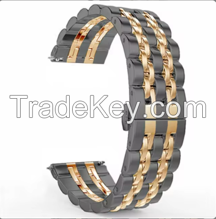Stainless Steel Strap For smart Watch Band 5 4 3 40mm 44mm strap 38mm 42mm Bracelet Sport Band for smart5 4 3