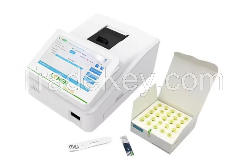 CE Certification POCT Dry Fluorescence Immunoassay analyzer Rapid Diagnostic Reader