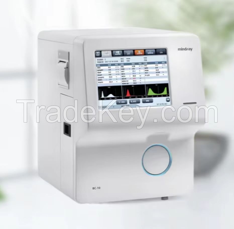 Hot Selling Auto CBC Machine 3 Diff Hematology Analyzer BC-10 Blood Cell Counter Blood Analyzer