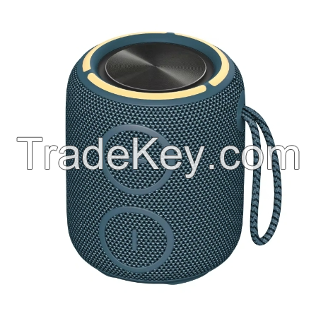Smart speaker voice assistant wireless clock outdoor portable speaker Ama Zon Echo 360 surround bass speaker