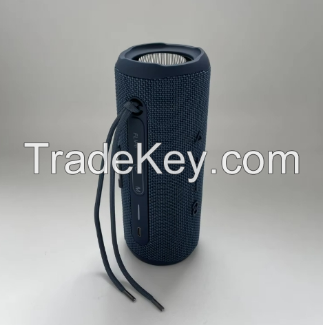 Portable Column Smart Sound Speaker Usb Mini High Quality Flip6 Powerful Microphone Speaker Metal Stress Magnetic Fm Radio