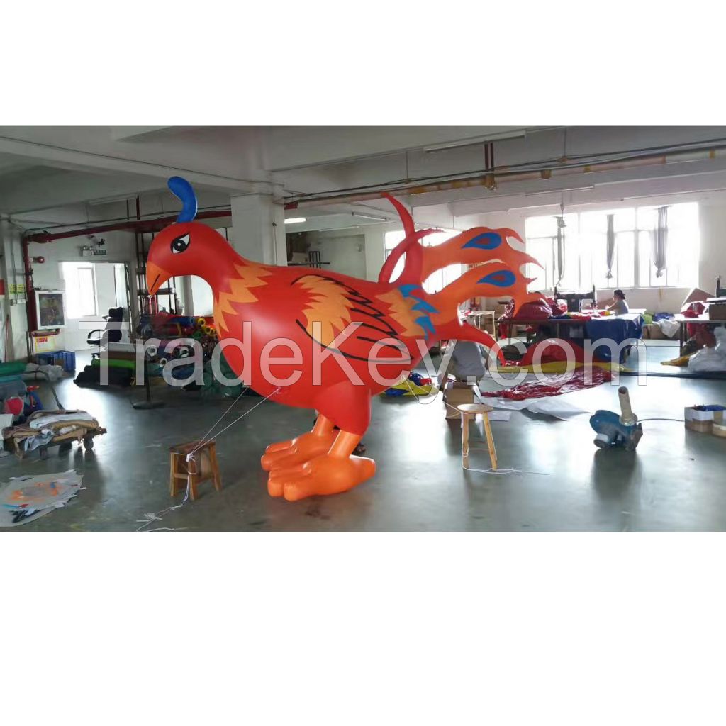 advertising inflatble bird helium pvc balloon inflatable phoenix