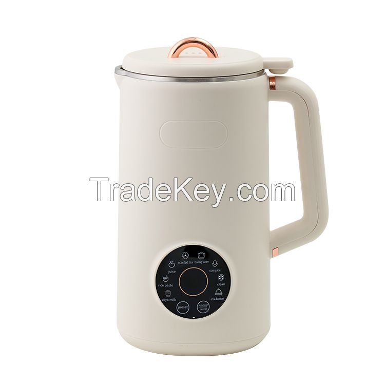 Multifunctional Automatic Homemade Nut Milk Maker Machine Soy Almond Oat Coconut Juice, Maker With  Auto Clean