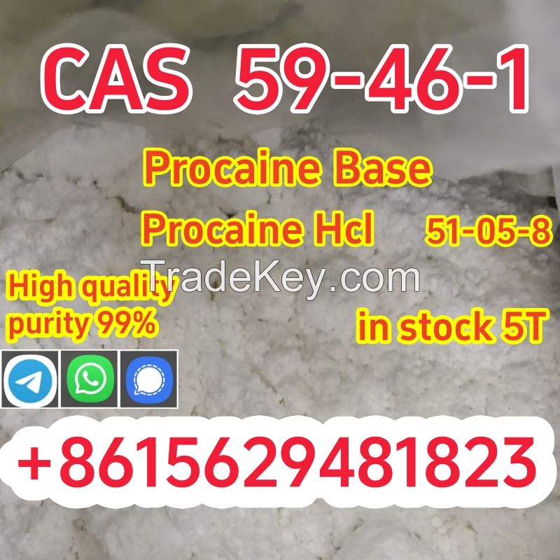 Procaine Powder CAS 59â€“46â€“1 Local Anesthesia with Stock APIs