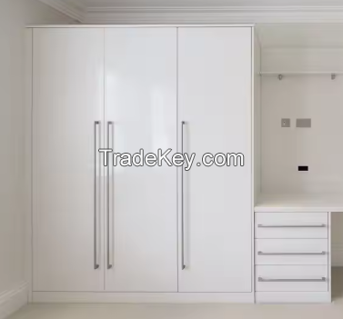 Wardrobe for Bedroom Furniture Clothes Storage Cheap Modular Mdf Wooden Luxury Modern Customized Design White Home Furniture