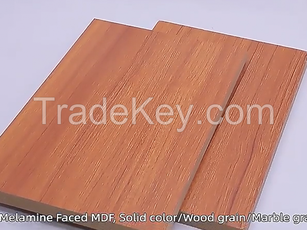 factory price mdf high gloss Laminated mdf for mdf kitchen cabinet