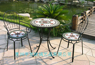 Stained Glass Mosaic Furniture