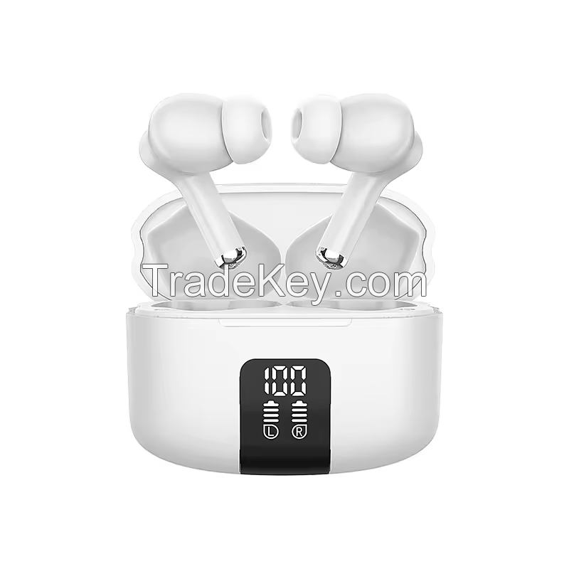 Factory ANC ENC BT 5.3 TWS Wireless Charging Bluetooth Earphones Headphones