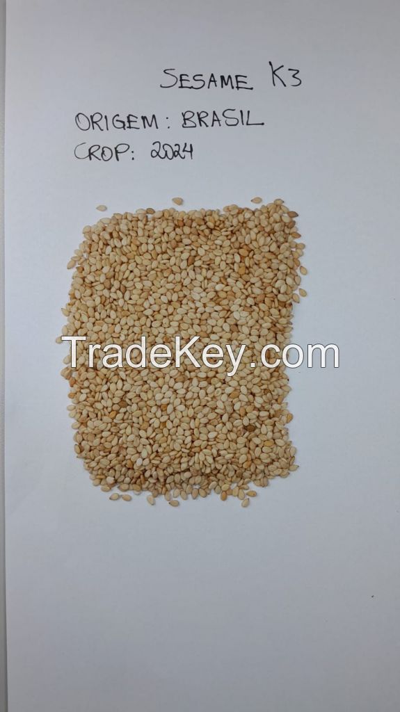 Natural Sesame Seeds, Hulled Sesame Seeds, Organic Certified Sesame Seeds. 