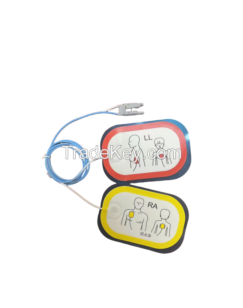 ECG Cable with Lead wires 10 Leads 10 Pins Clip IEC ECG EEG EKG Cable for  Patient Monitors Accessories