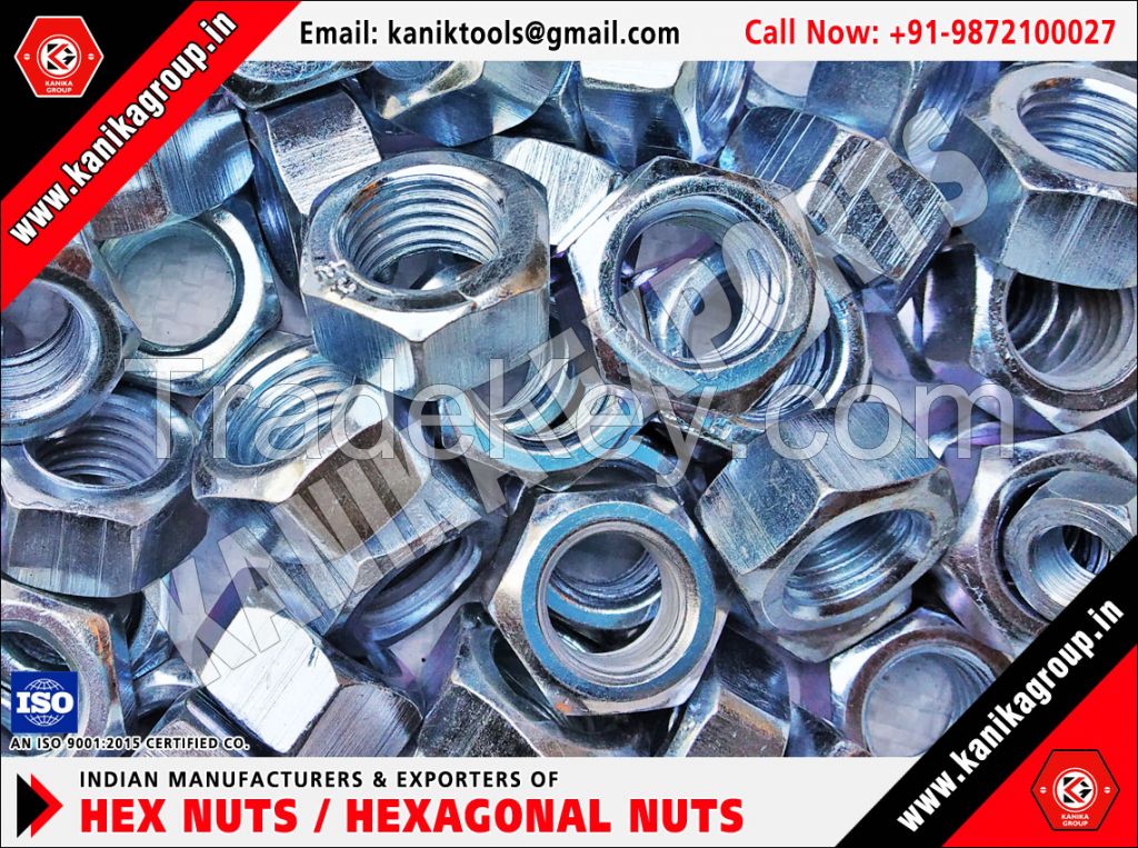 Hex Bolt, nuts Fasteners manufacturers exporters 
