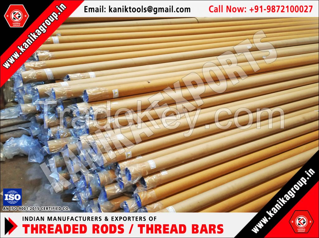 Threaded Rods & Thread Bars manufacturers exporters in India
